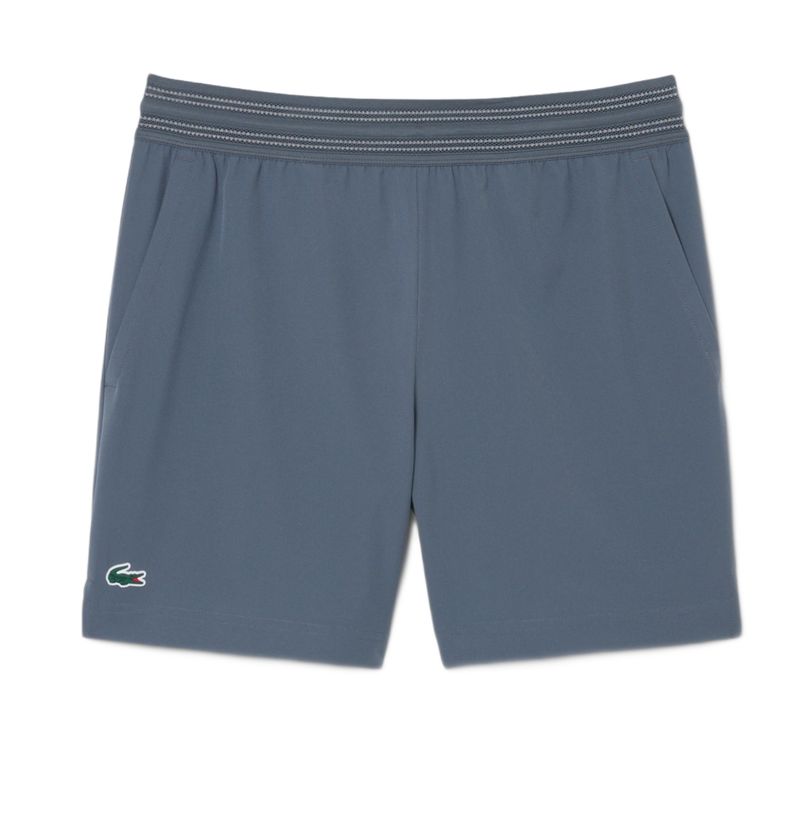 Męskie spodenki Lacoste Ultra Dry Reflective Tennis - grey