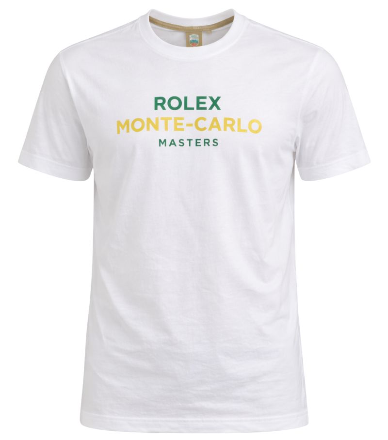 Monte-Carlo Rolex Masters Print - white Monte-Carlo Rolex Masters Print - white