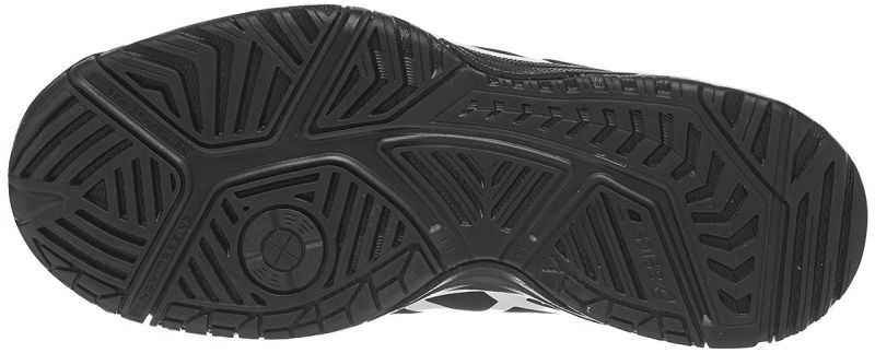 Asics Gel-Resolution 7 GS - mid grey/black/white