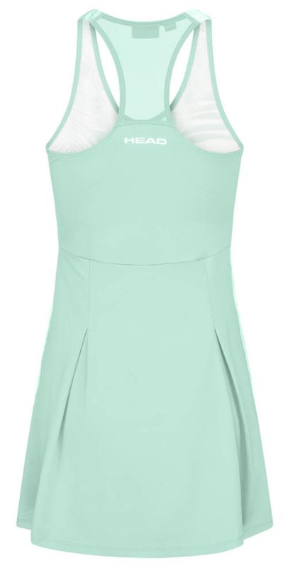 Head Spirit Dress - pastel green/print vision