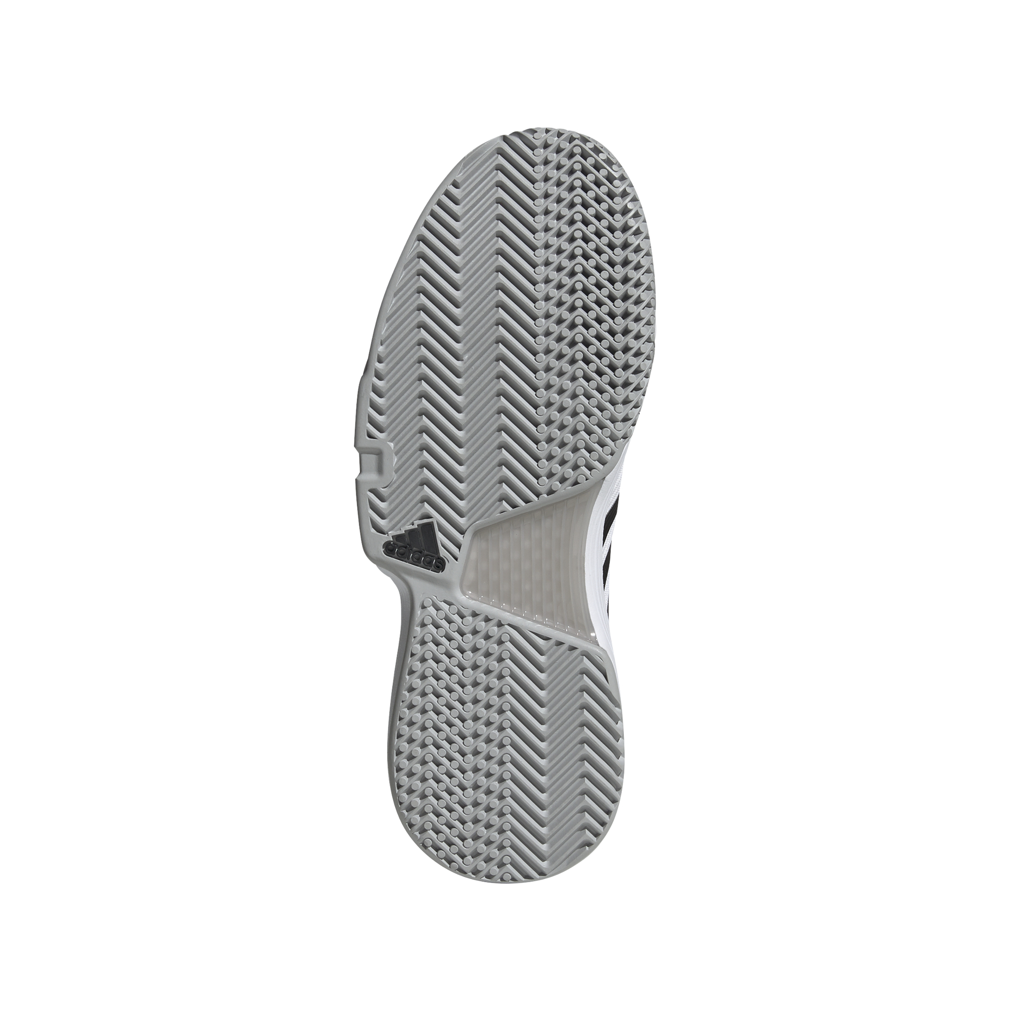 Adidas CourtJam Bounce W - white/core black/metallic silver
