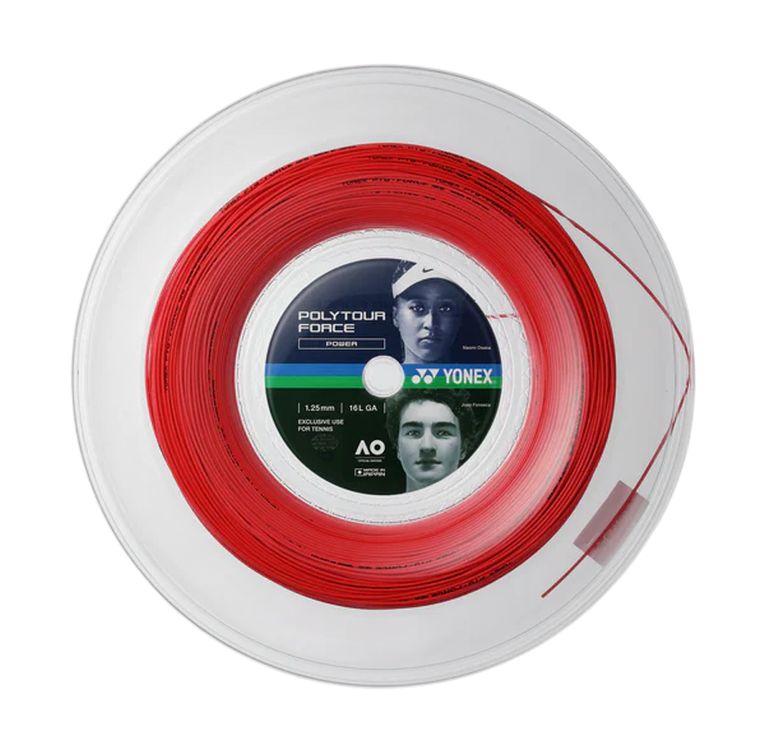 Yonex Poly Tour Force (200 m) - bright red Yonex Poly Tour Force (200 m) - bright red