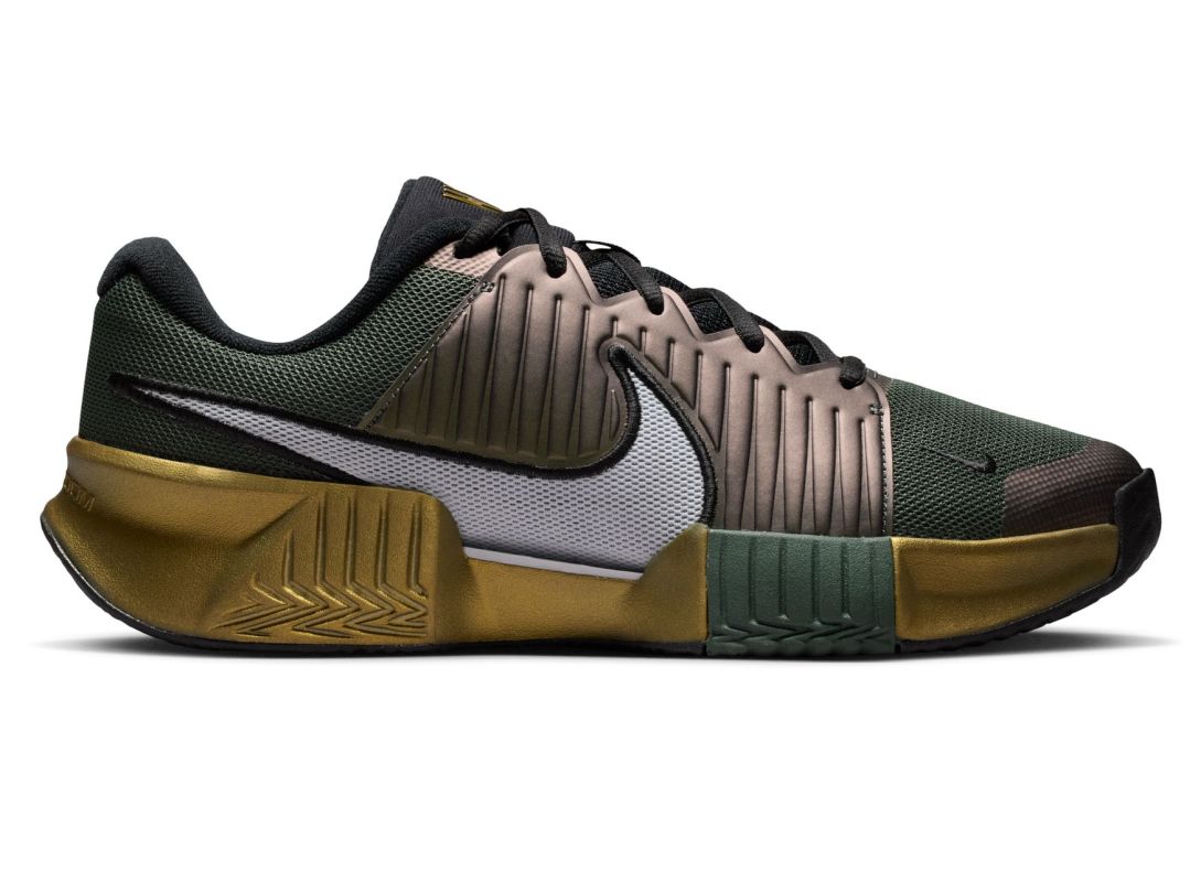 Męskie buty do padla Nike Zoom GP Challenge Pro Clay Premium - camo green/metallic gold/black/pure platinum