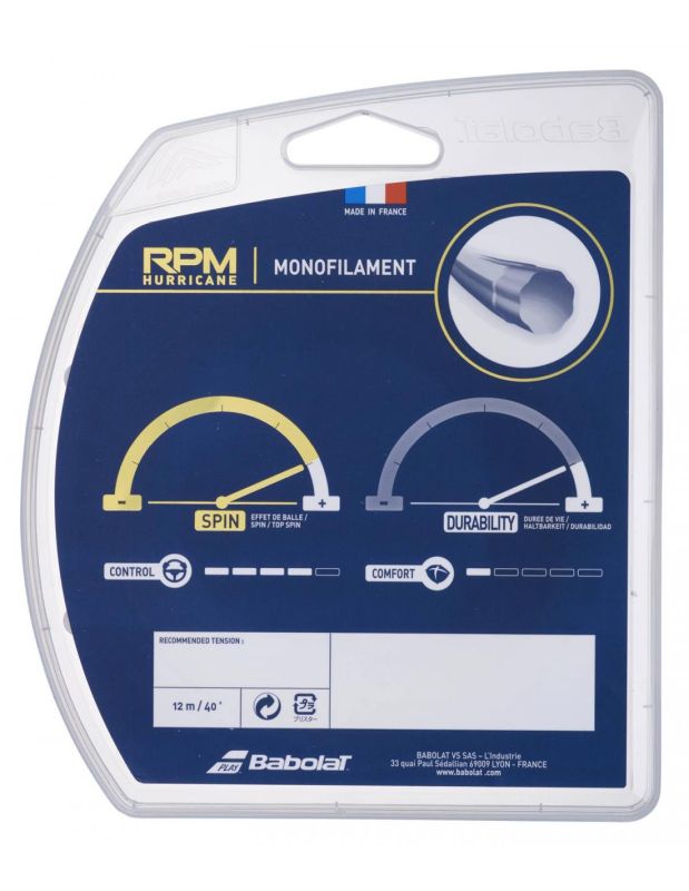 Babolat RPM Hurricane (12 m) - yellow
