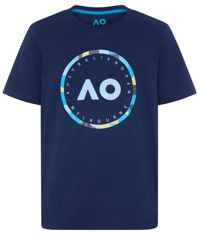 Australian Open Boys T-Shirt Round Logo Australian Open Boys T-Shirt Round Logo