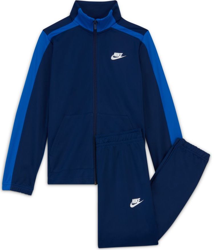 Nike Swoosh Poly Tracksuit U - blue void/game royal/white Nike Swoosh Poly Tracksuit U - blue void/game royal/white