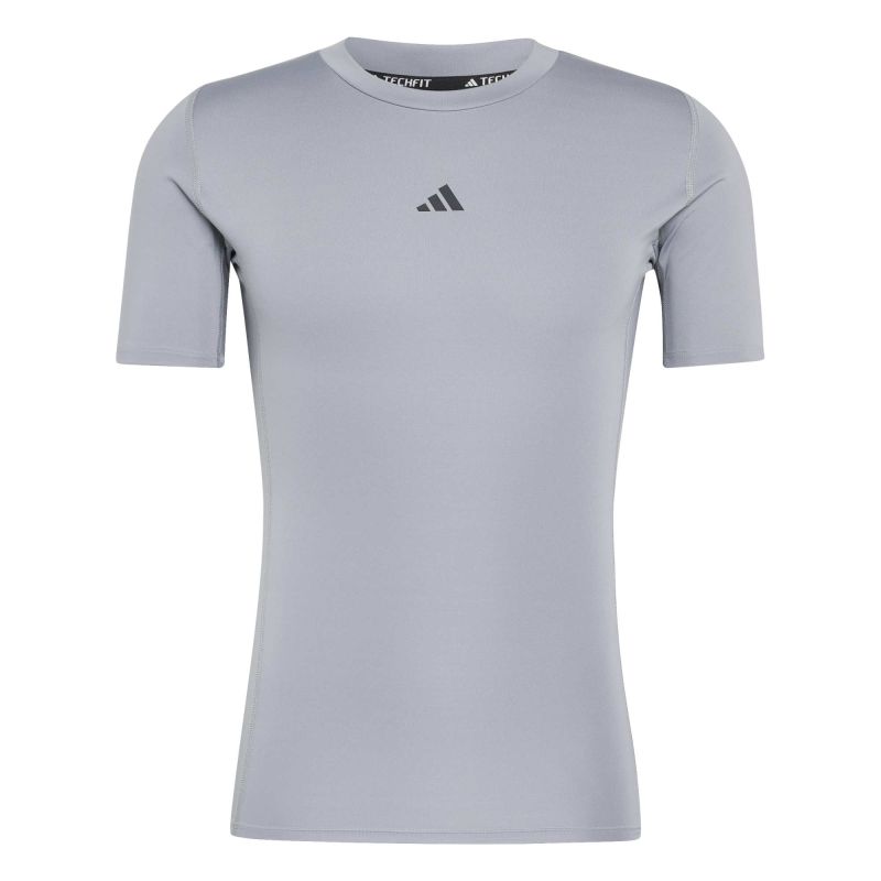 Męski t-shirt Adidas Techfit Compression Training - grey