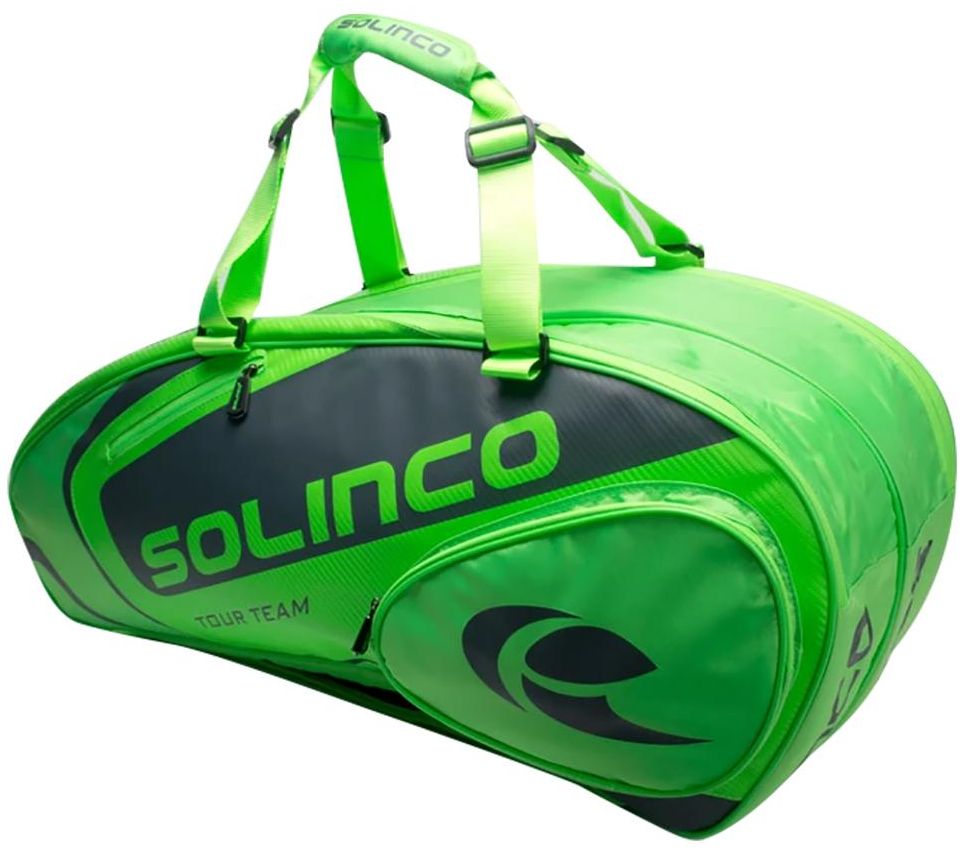 solinco-racquet-bag-6-neon-green-1 Solinco Racquet Bag 6 - neon green