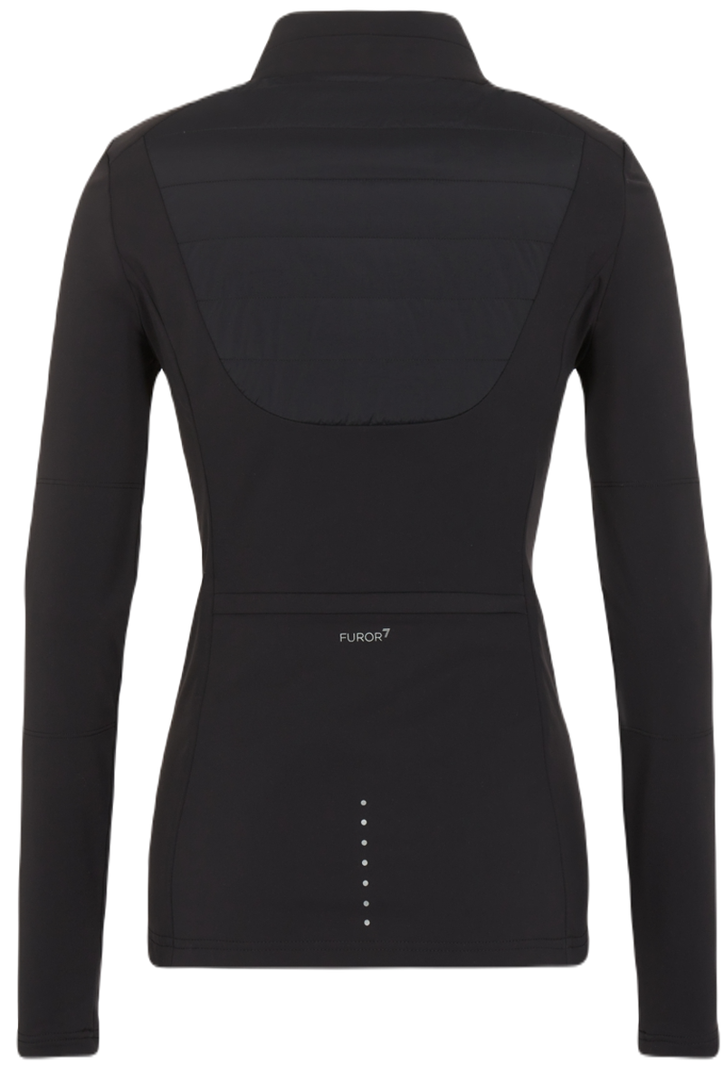 6RTB07_TJJFZ_1200-1 EA7 Woman Jersey Bomber - black