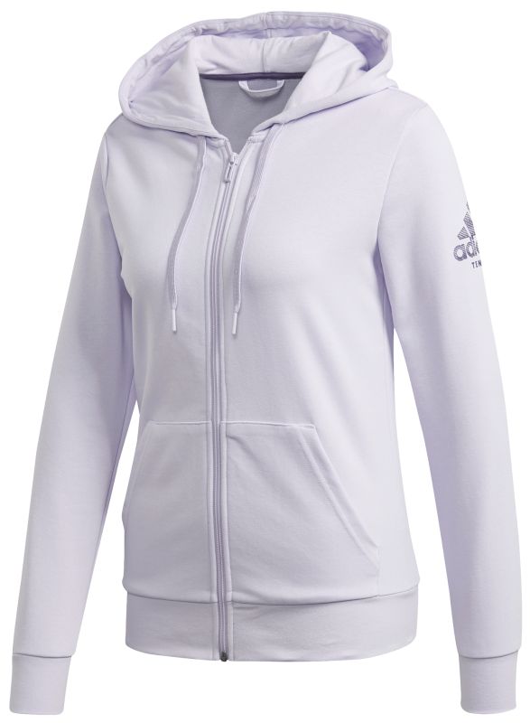 Adidas Women Club Hoodie - purple tint/tech purple