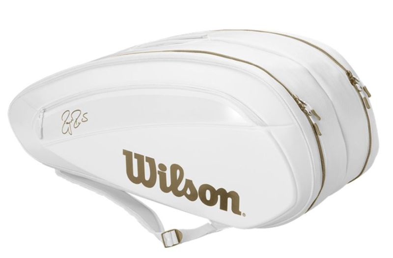 完璧すぎて可愛げがない Wilson white/gold - Bag Pk 12 DNA Federer アクセサリー