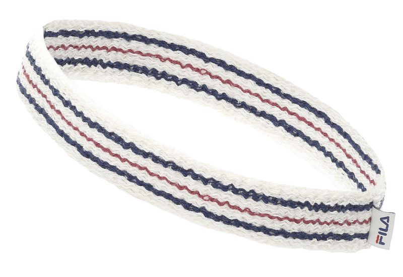 Fila Rune Headband - gardenia/chinese red/peacoat blue