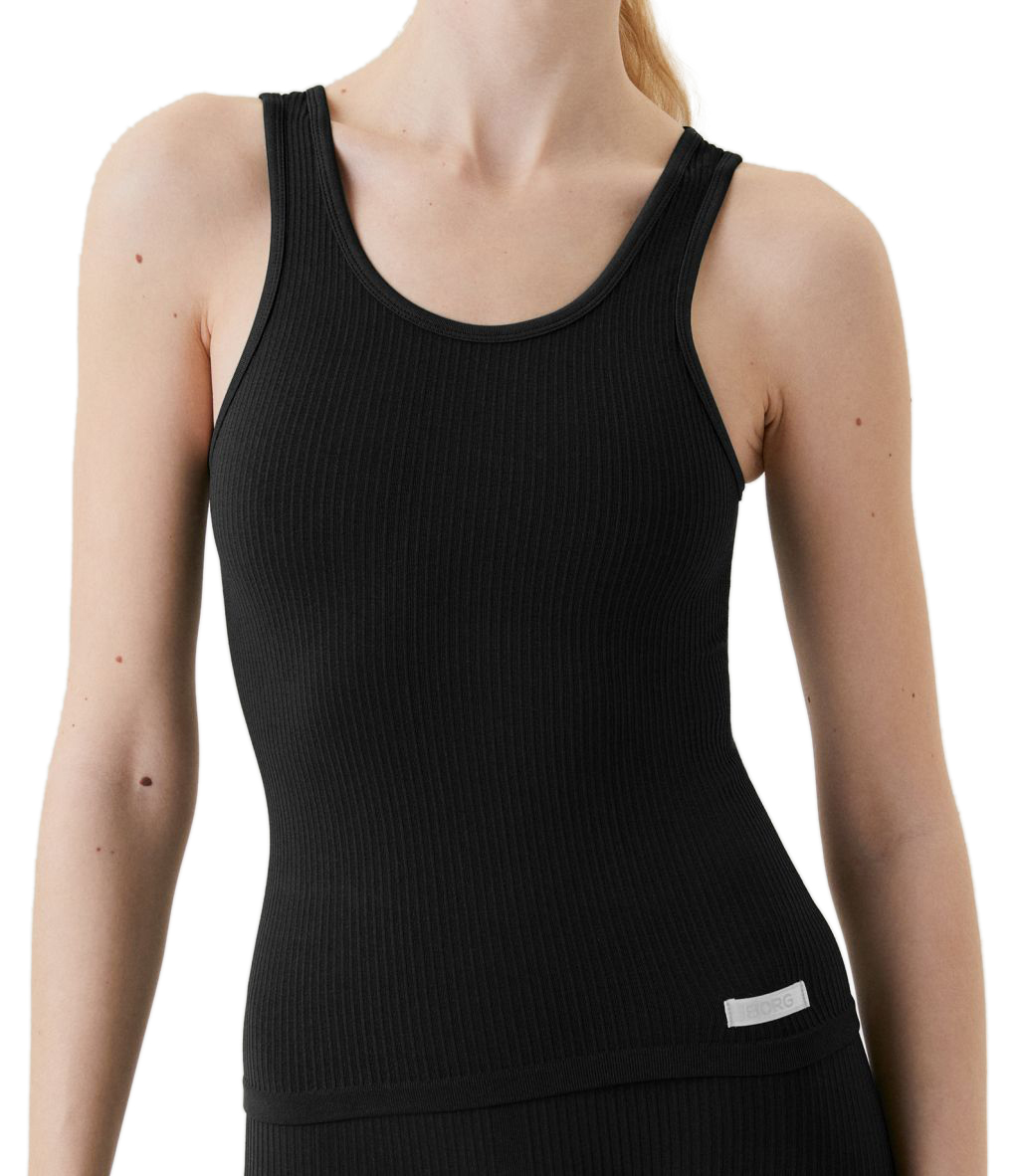 10000086_BK001_1SJJNxR3wgxCBN Björn Borg Sthlm Seamless Tank - black