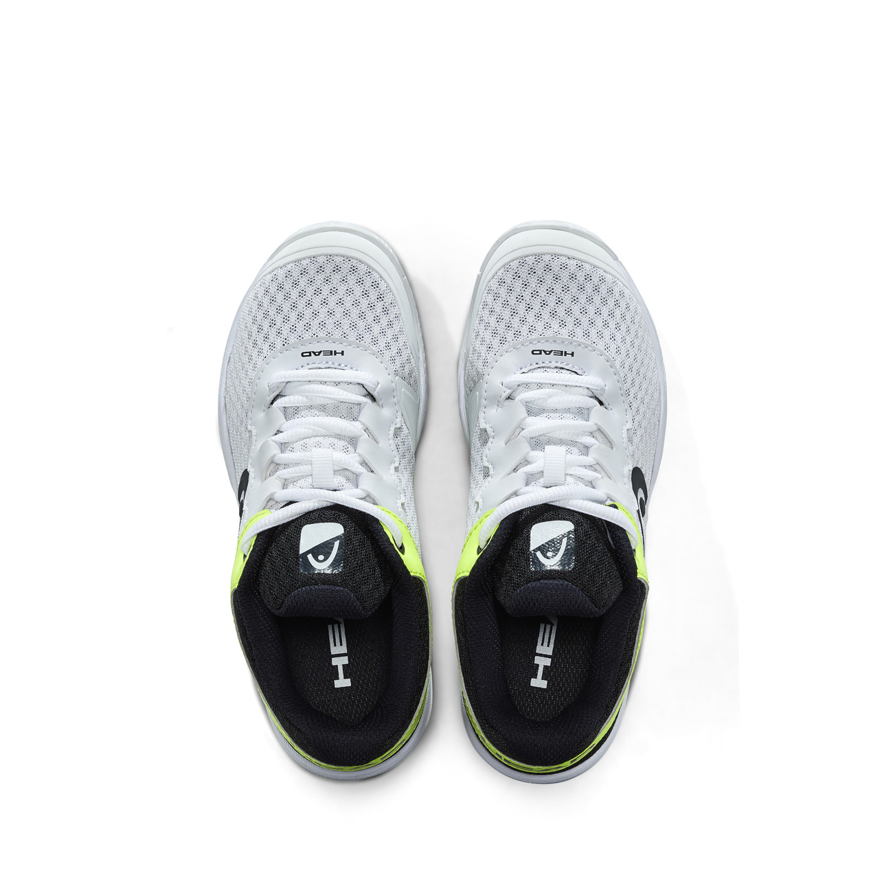 HEAD Sprint Pro 3.0 Junior Tennis Shoes - White/Yellow For All Court Play