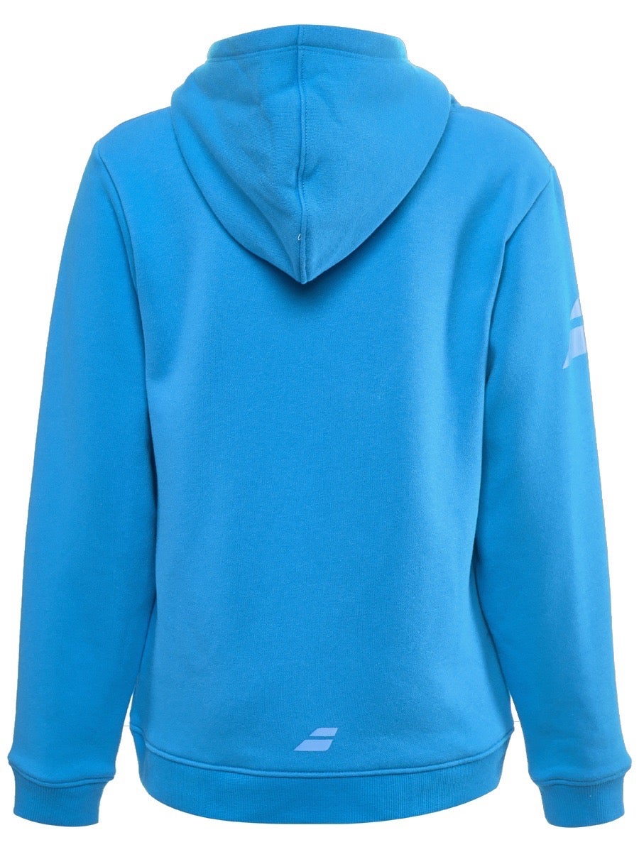 Babolat Exercise Hood Sweat Jr - blue aster