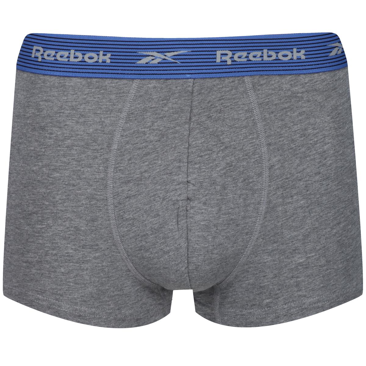 Reebok Mens Trunk EDRIK 3P - grey/purple/blue stripe