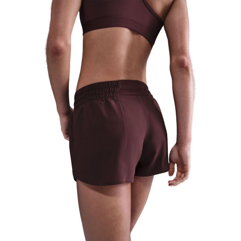 Nike Dri-Fit One 3in - burgundy crush/reflective silve