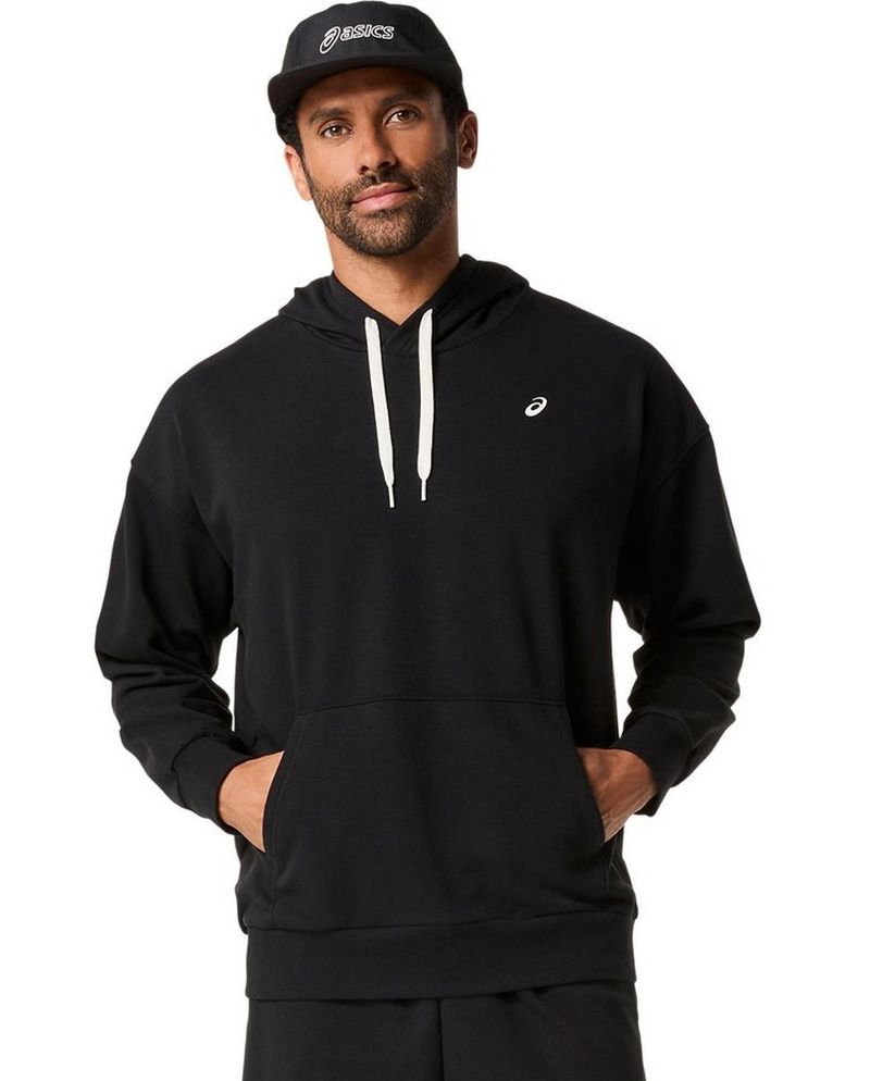 Asics French Terry Relaxed Pullover - performance black Asics French Terry Relaxed Pullover - performance black