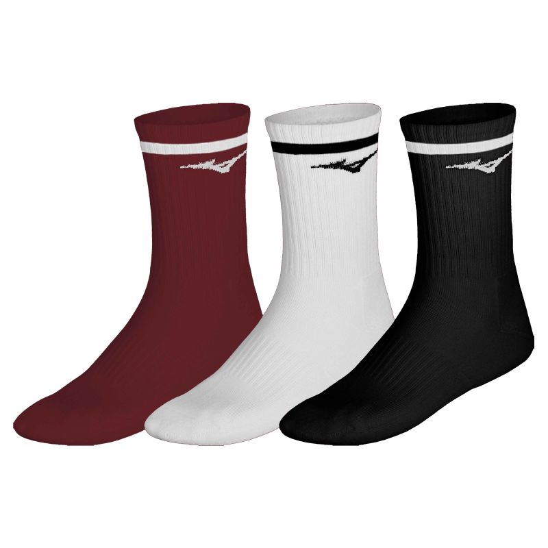 Mizuno Training Socks With Line 3P Mizuno Training Socks With Line 3P