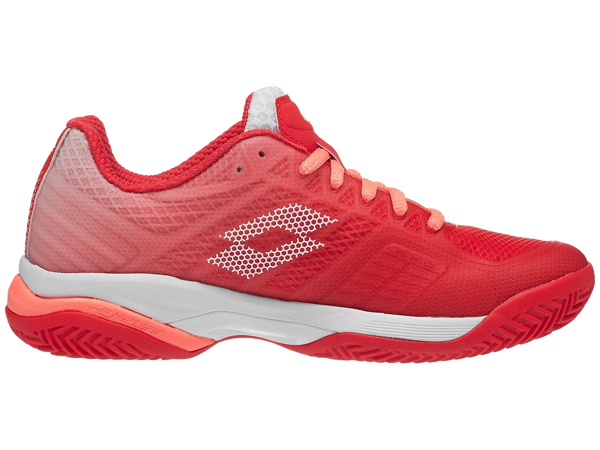 Lotto Mirage 300 II Clay W - red fluo/all white