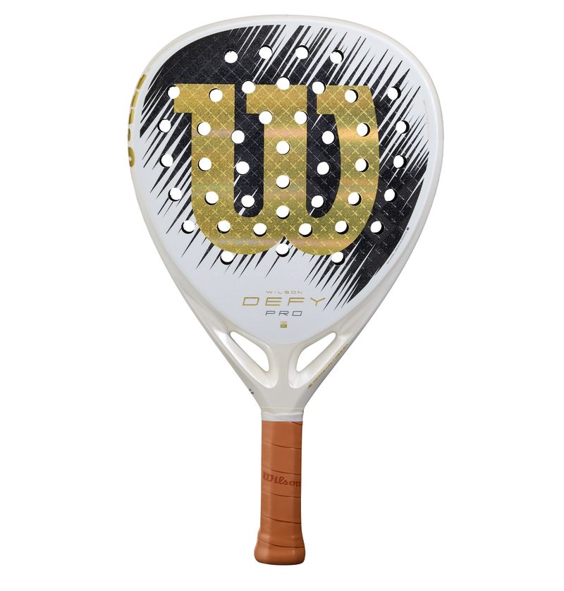 Rakieta do padla Wilson Defy Pro V1 SE Padel - white/gold