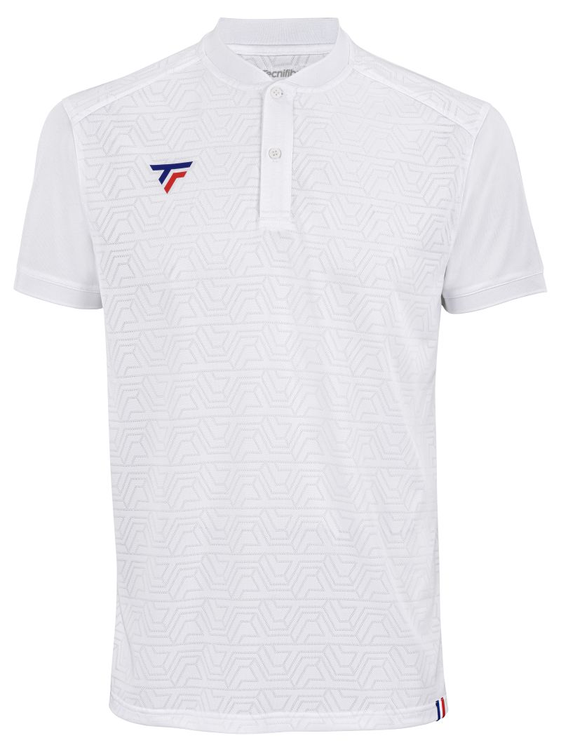 Tecnifibre Team Mesh Polo - white