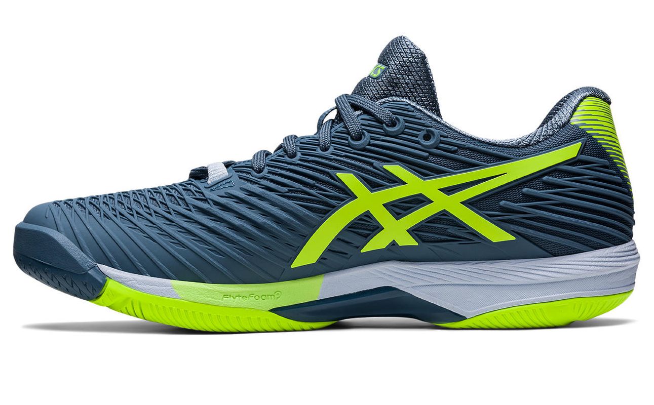 Asics Solution Speed FF 2 - steel blue/hazard green