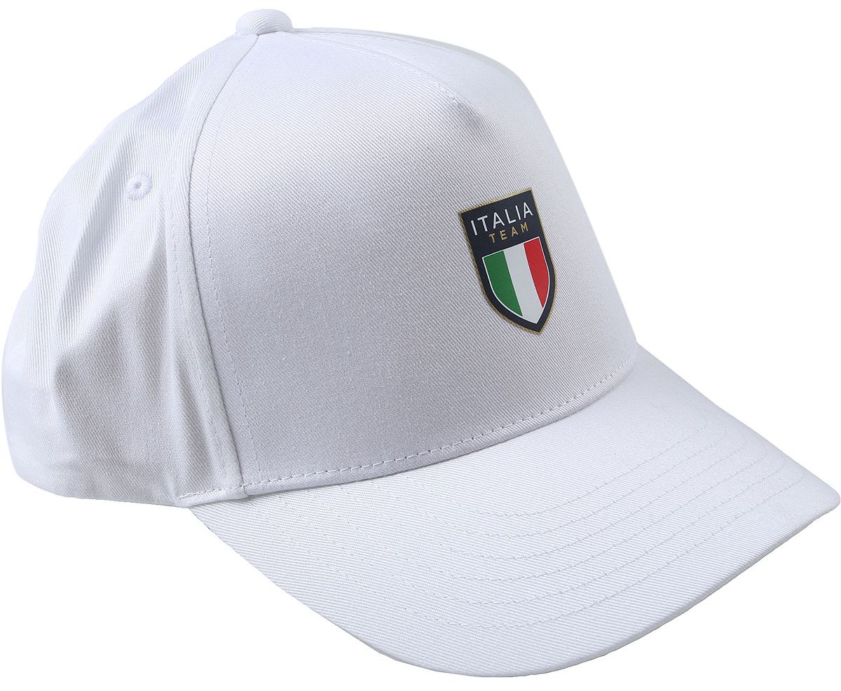 EA7 Man Woven Baseball Hat - bianco/bianco