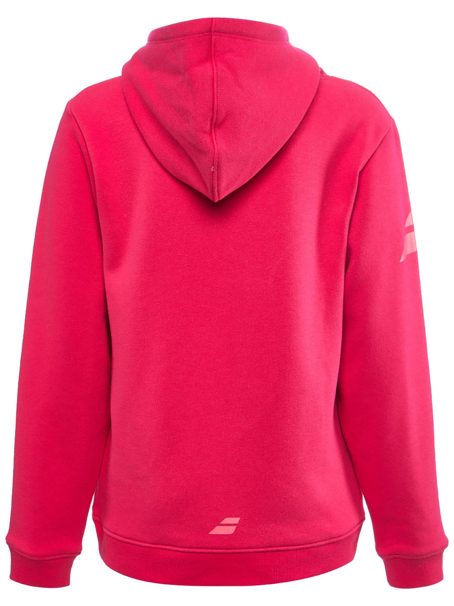 Babolat Exercise Hood Sweat Jr - red rose