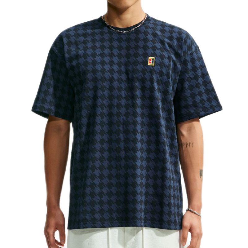 Męski T-Shirt Nike Club Rules Sportswear - black/obsidian