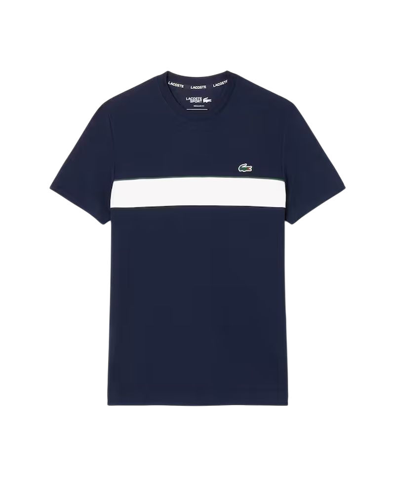 Lacoste Ultra Dry Printed - navy blue/white