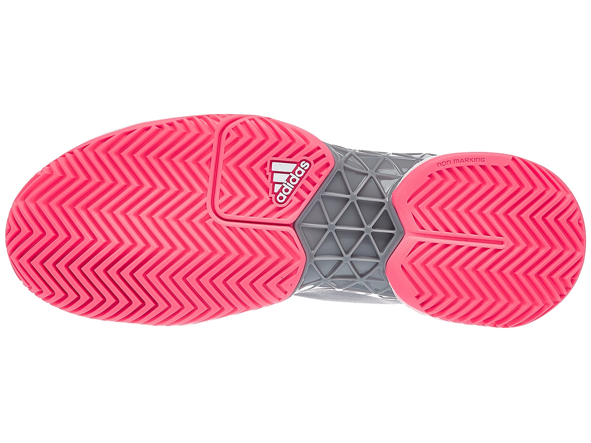 adidas-barricade-boost-matte-silver-white-scarlet-5 Adidas Barricade Boost - matte silver/white/scarlet