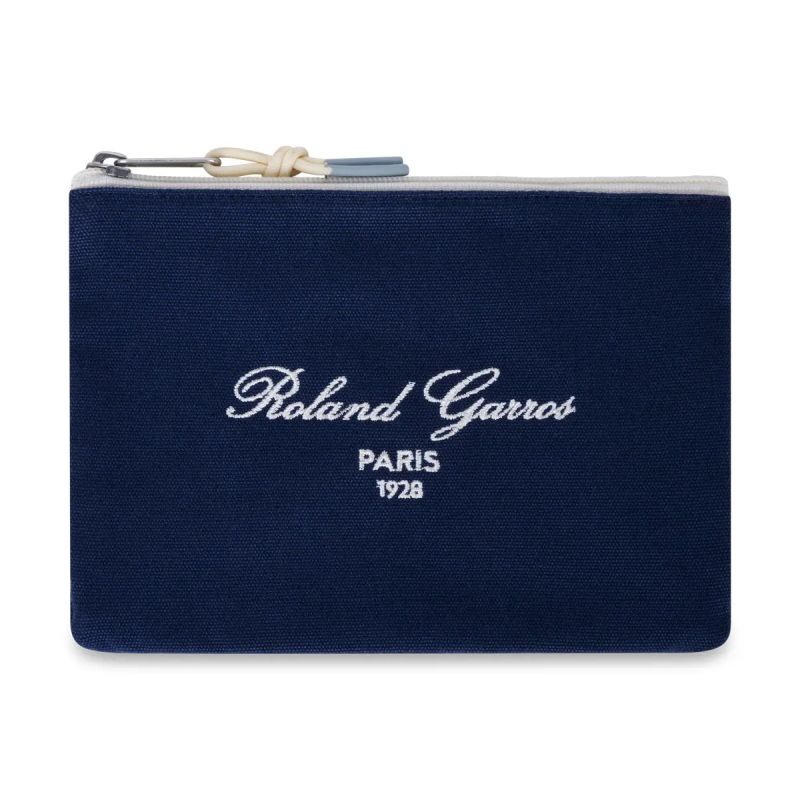 Roland Garros Sporty Chic Pouch - navy
