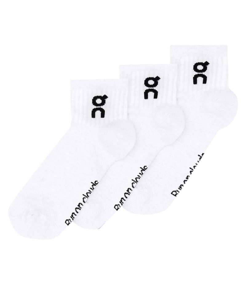 On Logo Mid 3P - white On Logo Mid 3P - white