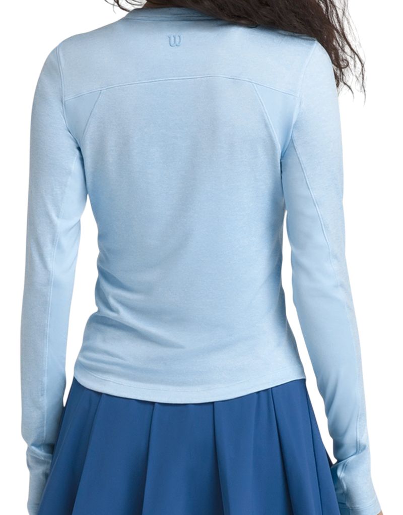 Wilson All Day Long Sleeve - airy blue
