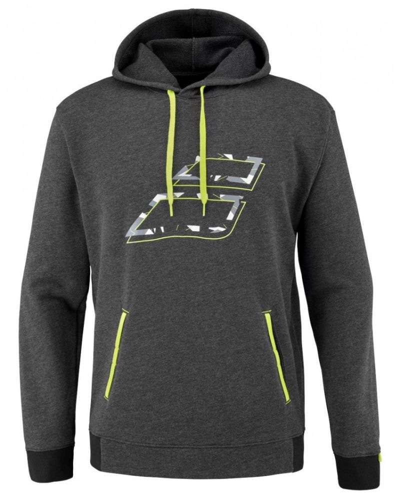 babolat-aero-hood-sweat-black-hthr Babolat Aero Hood Sweat - black heather