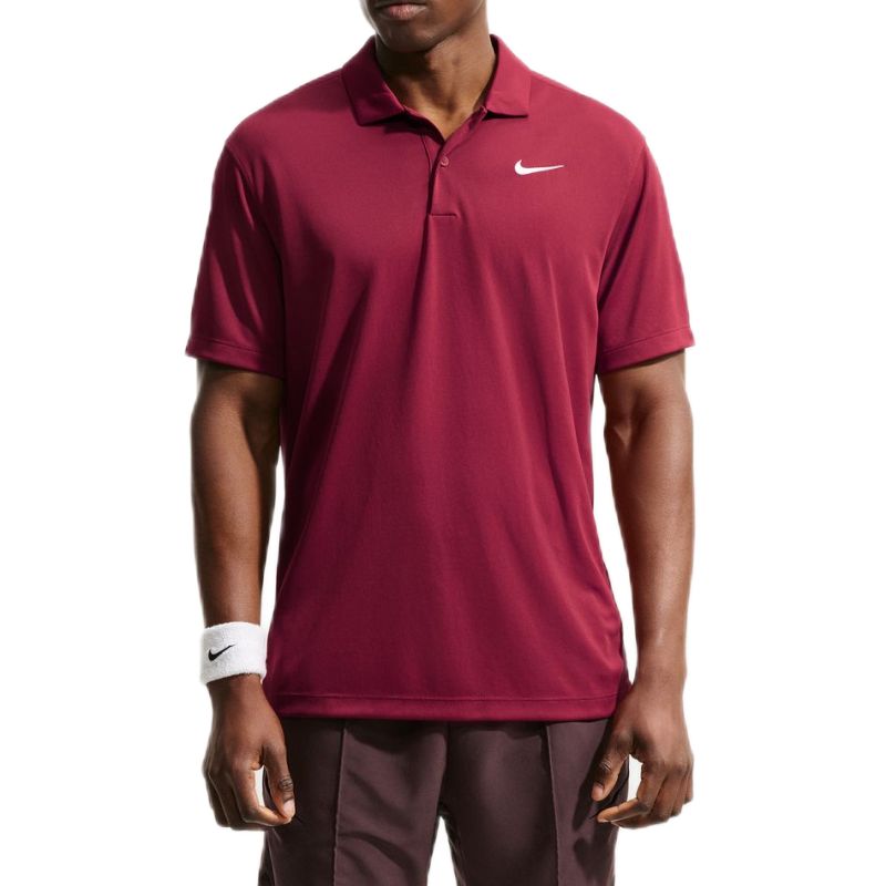 Nike Court Dri-Fit Solid - team red/white