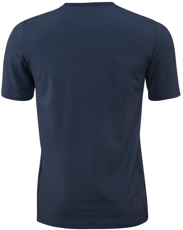 Head Performance T-Shirt M Plain - navy