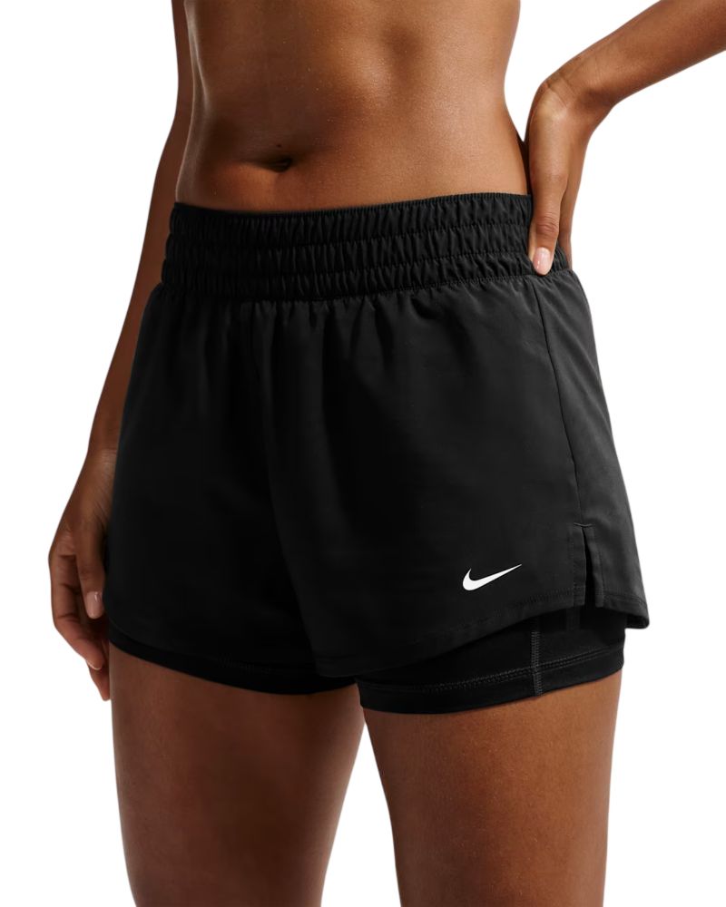 Nike Dri-Fit One 2-in-1 - black/white Nike Dri-Fit One 2-in-1 - black/white