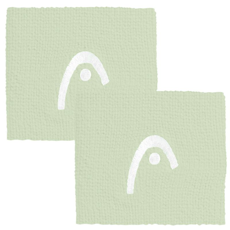 Head 2.5" Wristband 2P - cantaloupe green