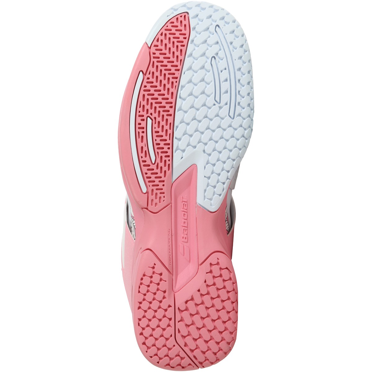 Babolat Propulse All Court Junior - white/geranium pink