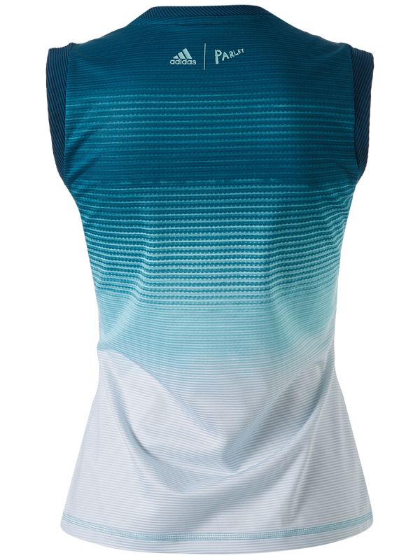 Adidas Parley Tank Top - blue spirit/white