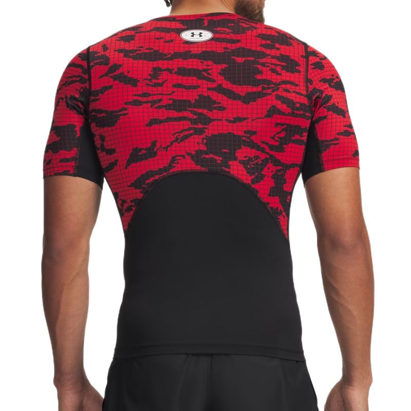 Under Armour HeatGear Printed - black/red/white Under Armour HeatGear Printed - black/red/white
