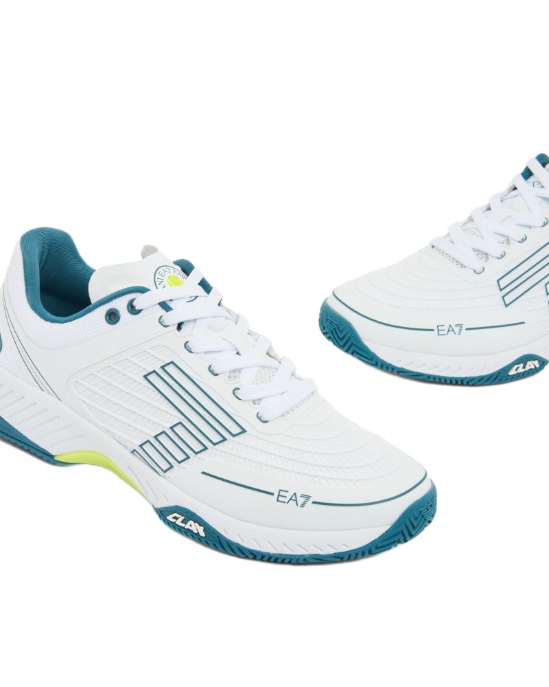 EA7 Unisex Woven Sneaker Clay - white/hydro EA7 Unisex Woven Sneaker Clay - white/hydro