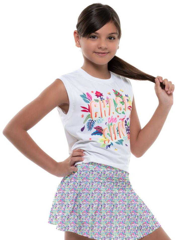 Lucky in Love Novelty Print Sun Chaser Tank Girls - multi