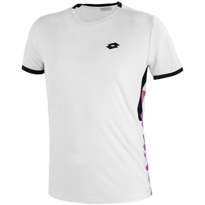 Lotto Top Ten III Tee PL M - bright white/all black