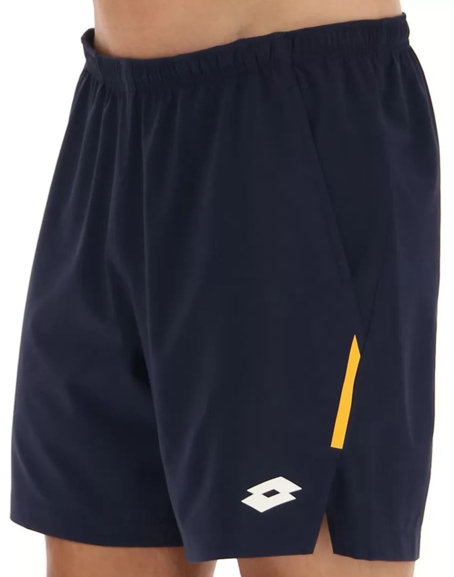 Lotto Top IV Short7 1 - navy blue/saffron