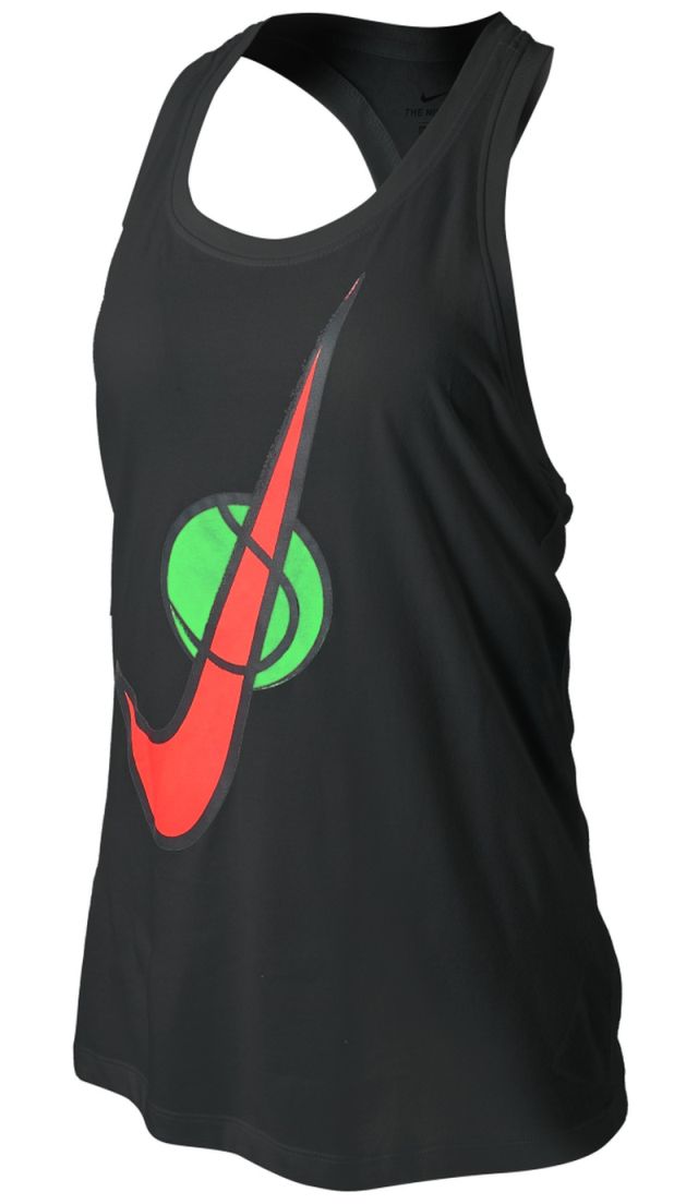 Nike Court Swoosh Tennis Tank W - black