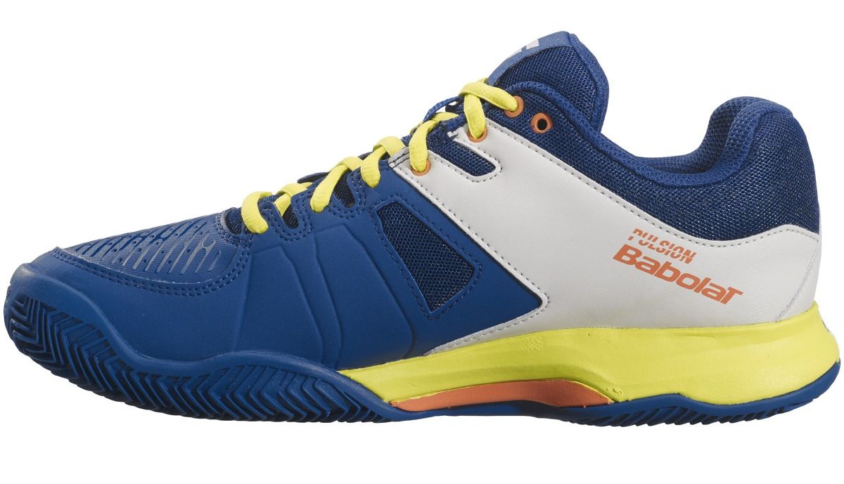 Babolat Pulsion Clay Men - dark blue/sulphur spring