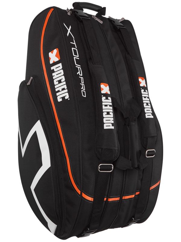 pacific-x-tour-pro-racquet-bag-2xl-plus-thermo-black-white-3 Pacific X Tour Pro Racquet Bag 2XL PLUS (Thermo) - black/white